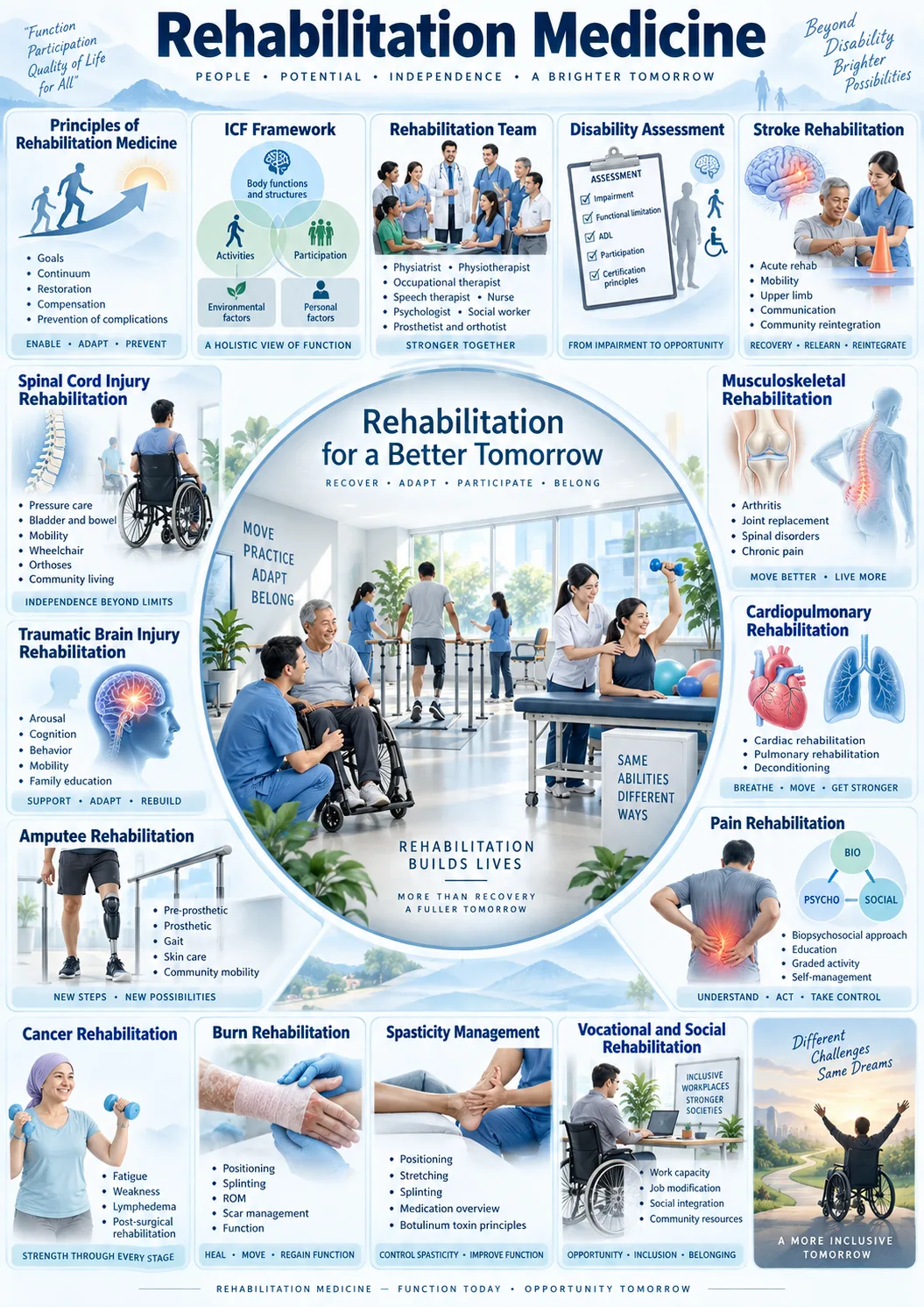 Rehabilitation Medicine subject visual
