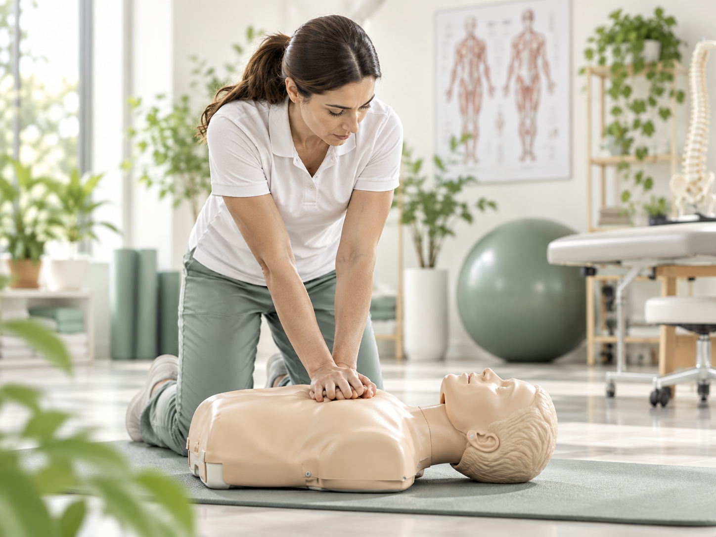 Basic Life Support and CPR subject visual