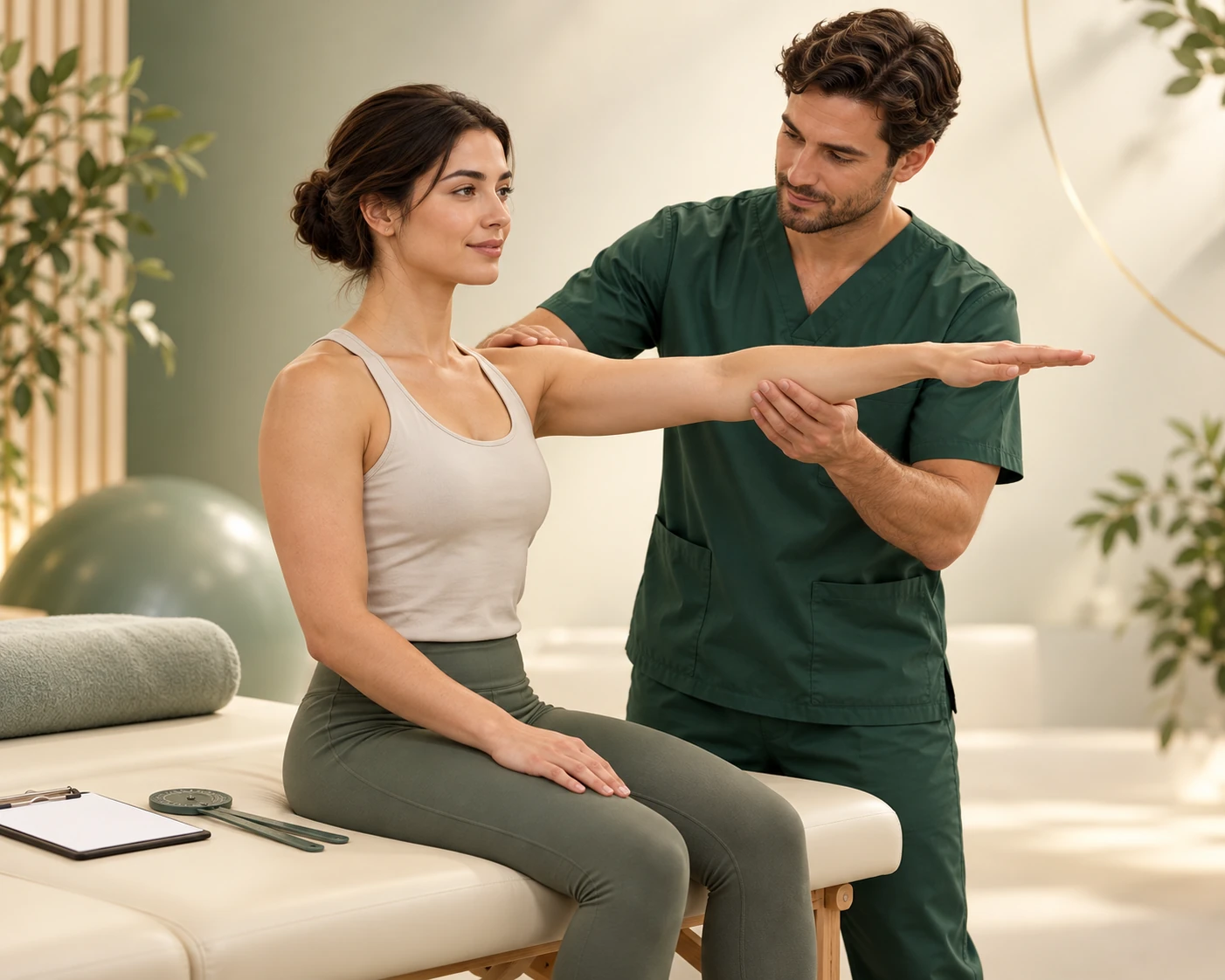 Clinical Physiotherapy and Clinical Practice subject visual