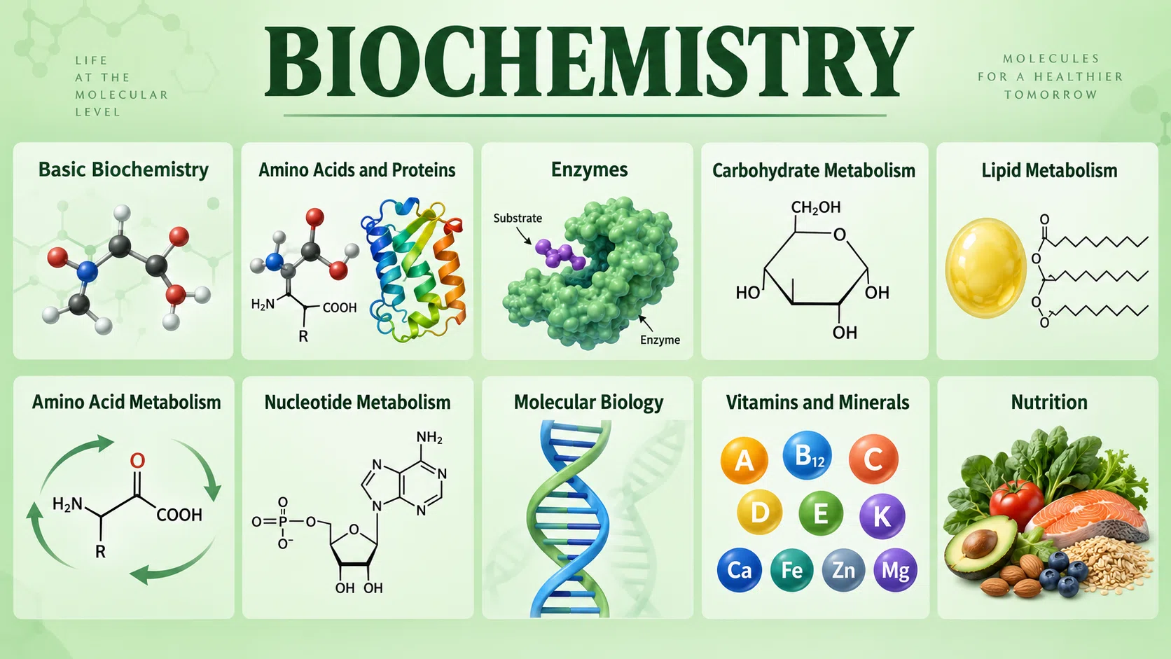 Biochemistry subject visual