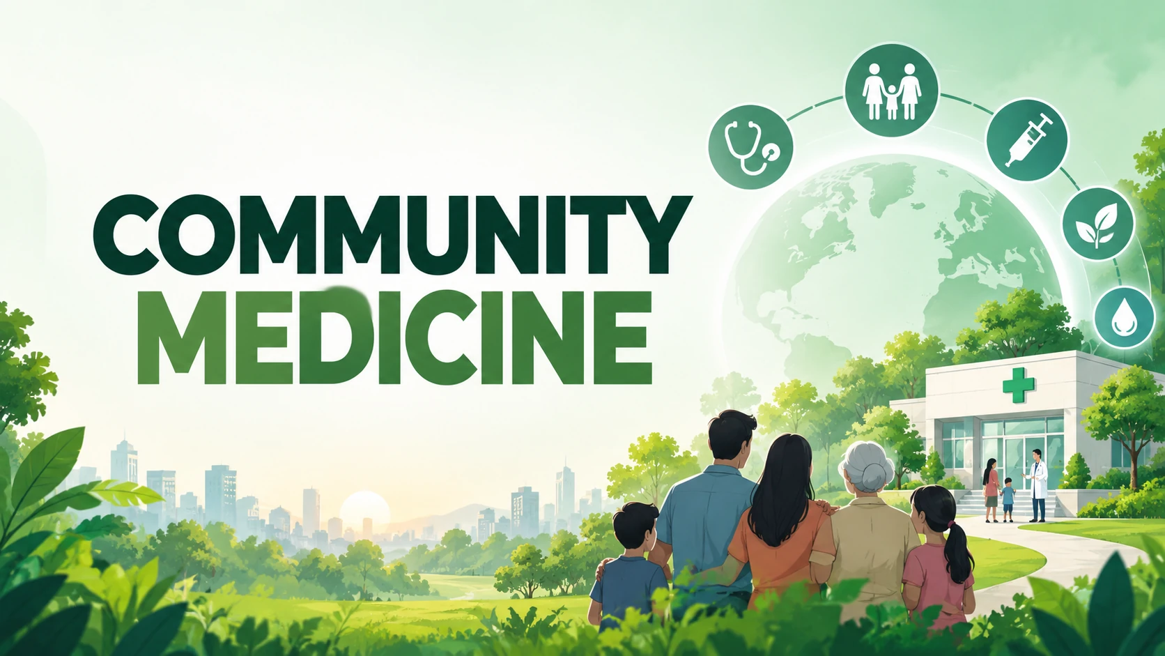Community Medicine subject visual