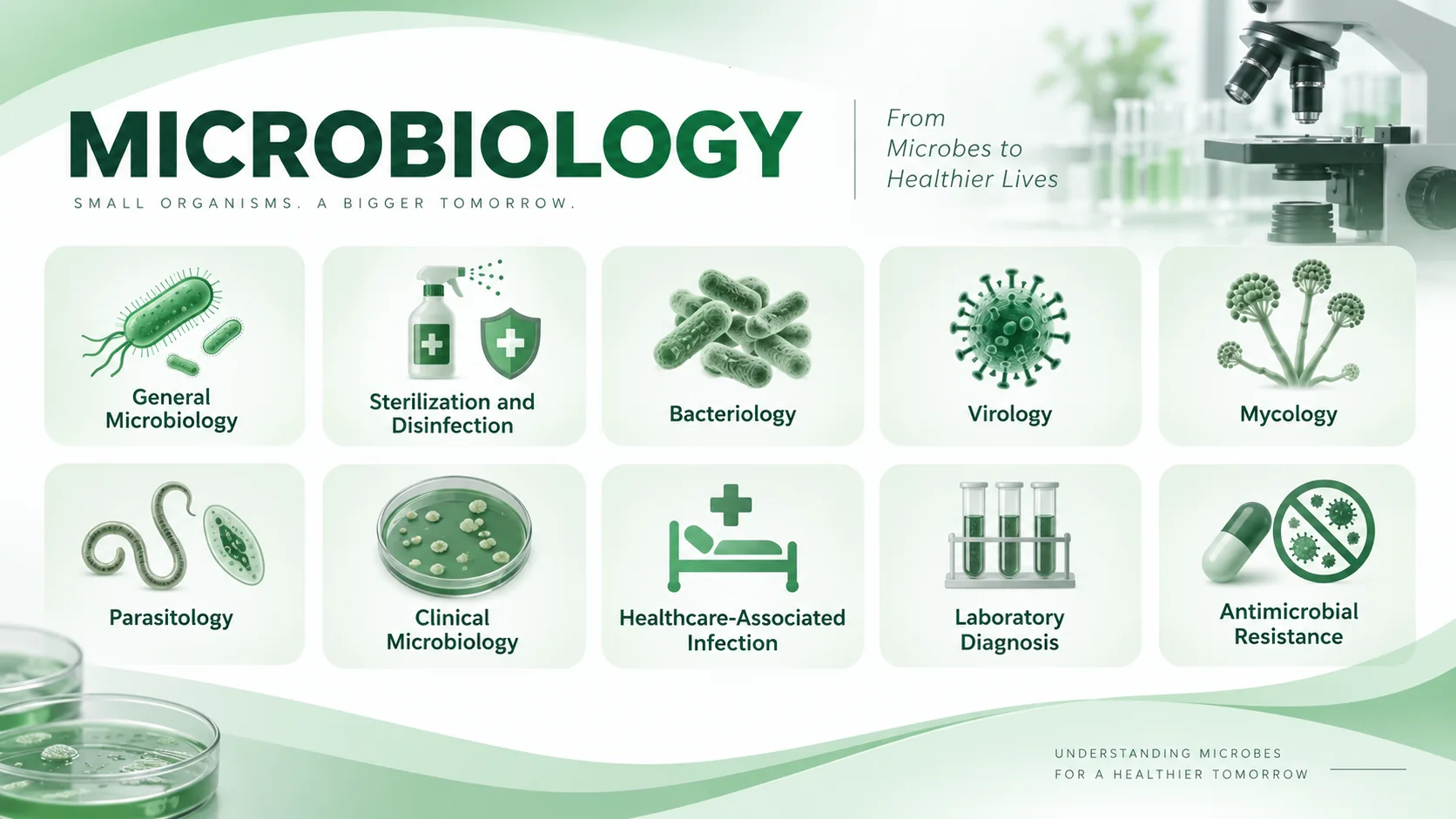 Microbiology subject visual