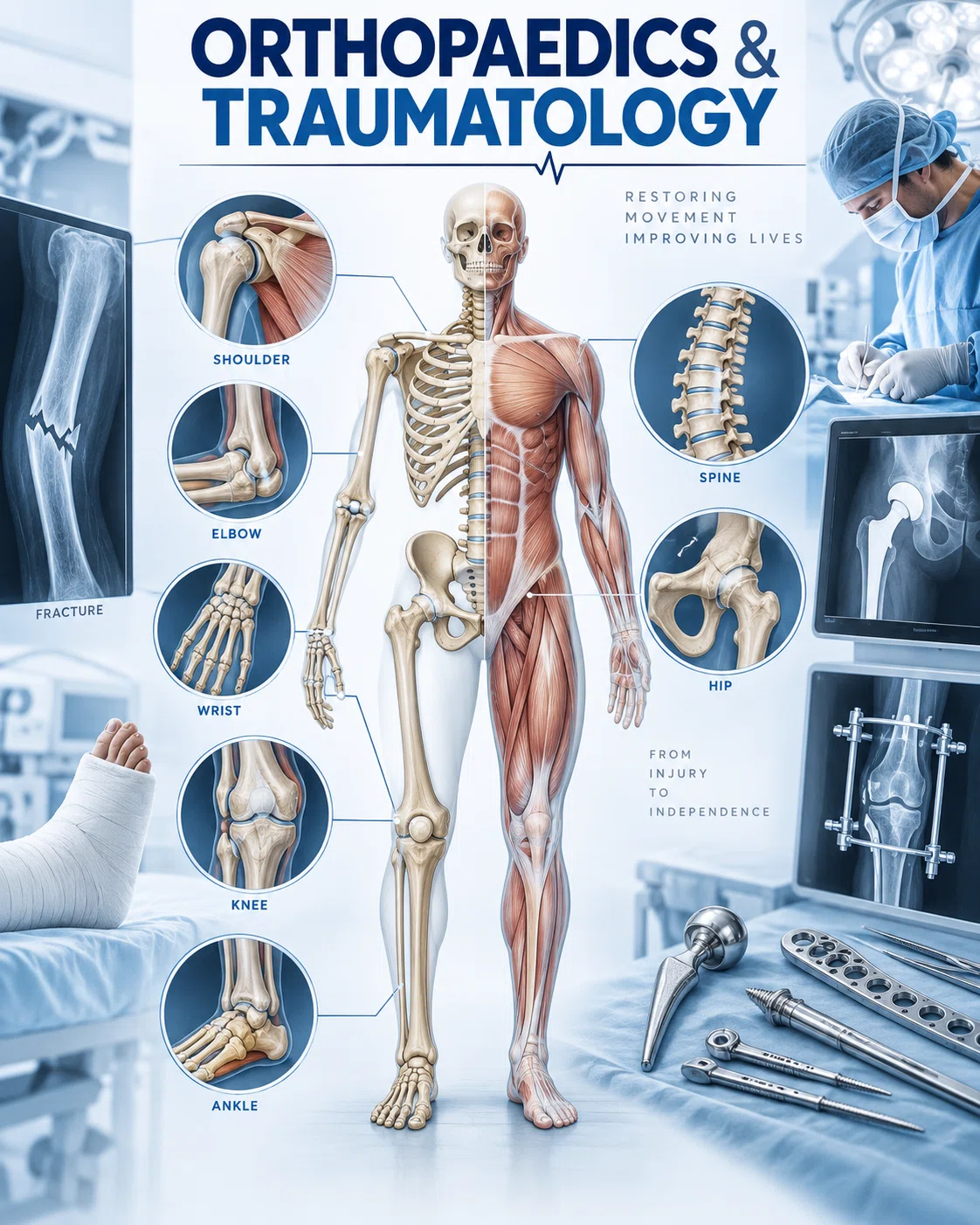 Orthopaedics and Traumatology subject visual