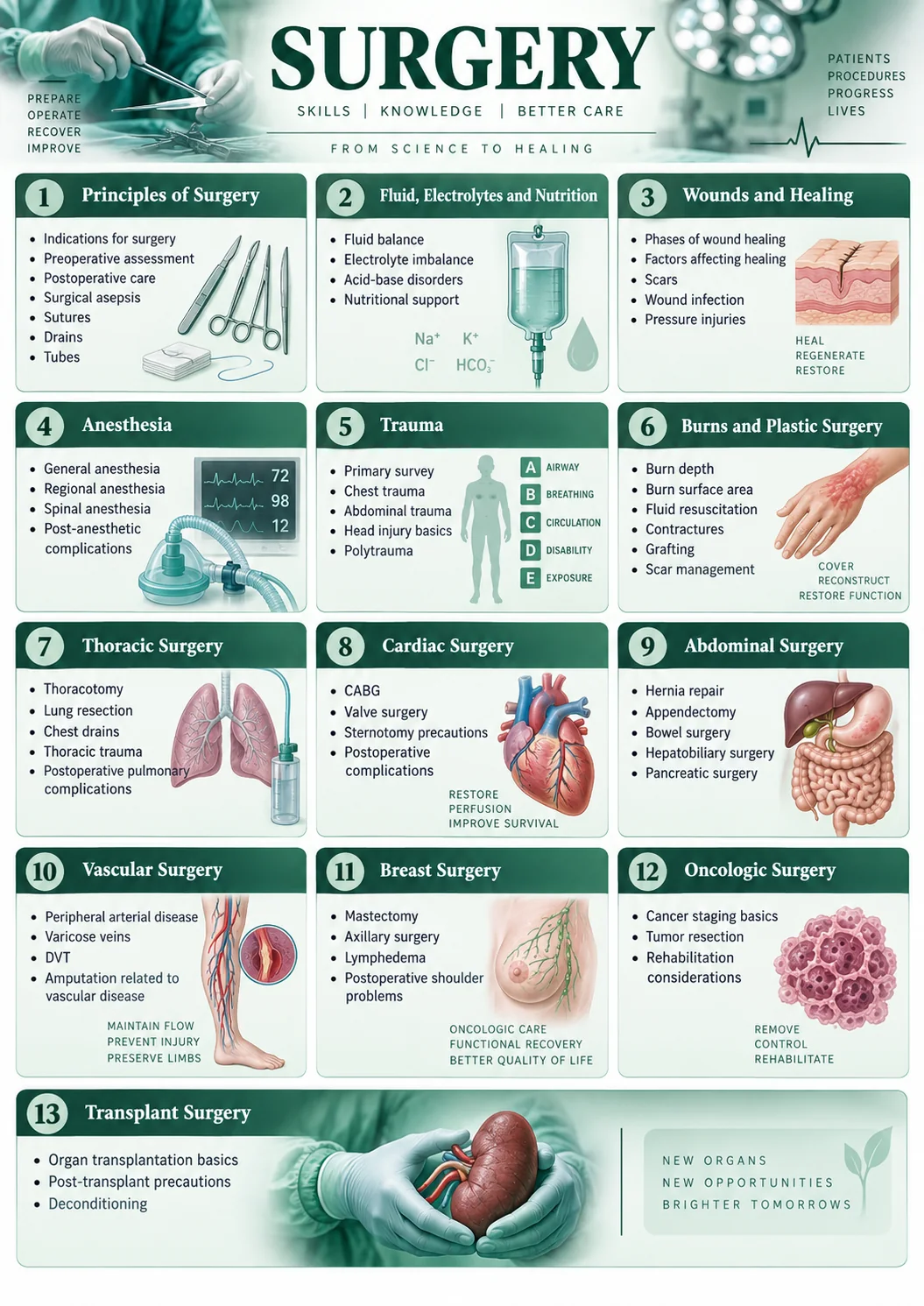 Surgery subject visual